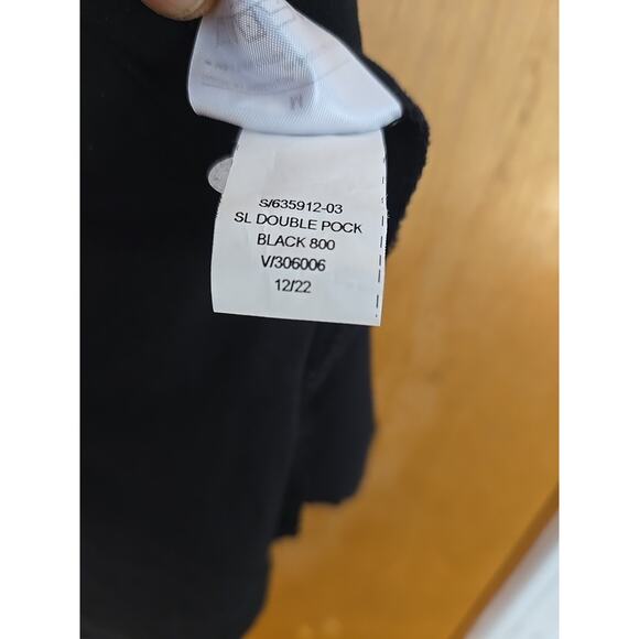 BANANA REPUBLIC Double Pocket Sleeveless Shirt-Black- NWT Women Medium - Picture 6 of 6